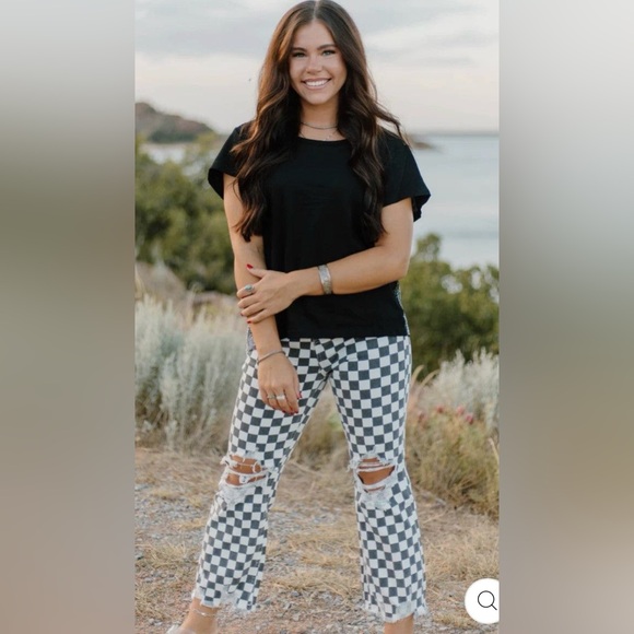 GrayGirl&Co Pants - BOUTIQUE ROUND THE TRACK JEANS, 9/10 NWT